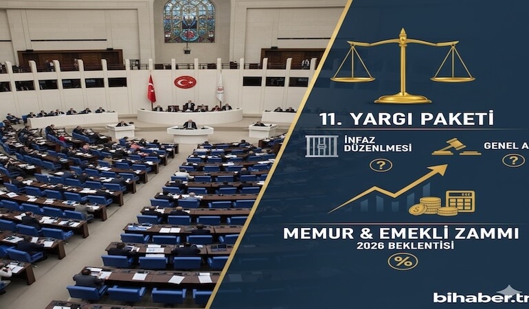 Meclis'te Gündem Yoğun: 11. Yargı Paketi ve Memur Zammında Son Durum!